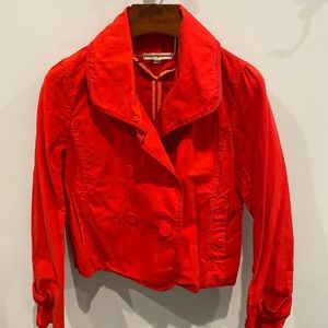 LOFT red jacket 100% cotton